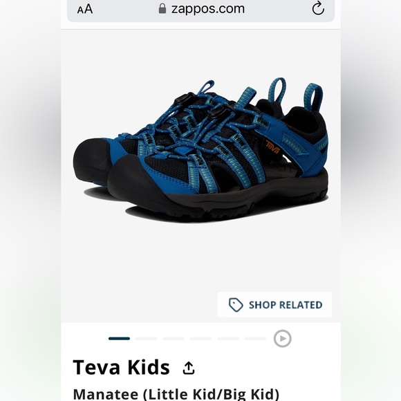 Teva kids Manatee Sandals, size 12 - Picture 6 of 6